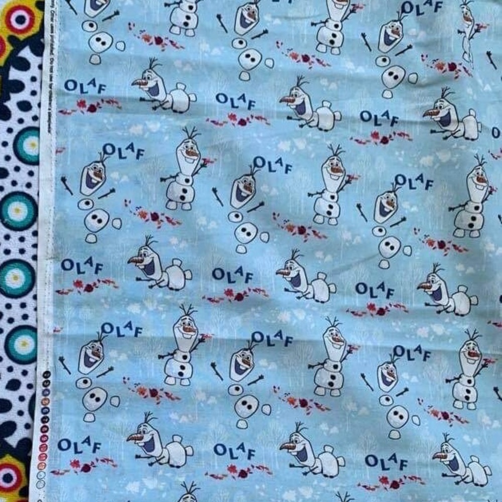 New! Olaf Print Valances